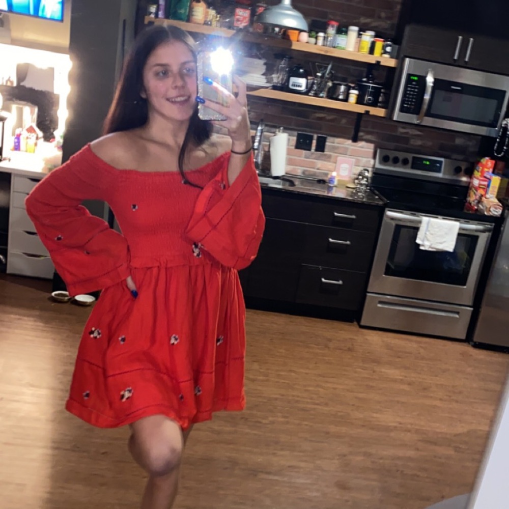 free people floral dress